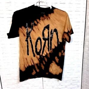 Korn FTL 25‎ Tie Dye  Graphic Tee Size Medium NEW!